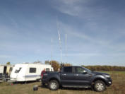 zu Testzwecken wurde eine Vertikale KW 80 bis 10m Battle Creek